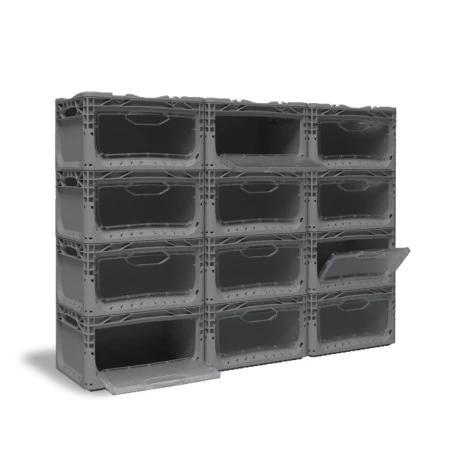 Bac Europe 400 x 300 ouverture latérale avec porte Bac Europe 400 x 300 ouverture latérale avec porte