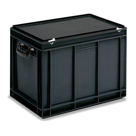 Bac Europe ESD 600 x 400 avec couvercle Bac Europe ESD 600 x 400 avec couvercle