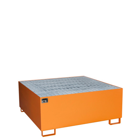 Bac de rétention pour stocker des substances chimiques Bac de rétention pour stocker des substances chimiques
