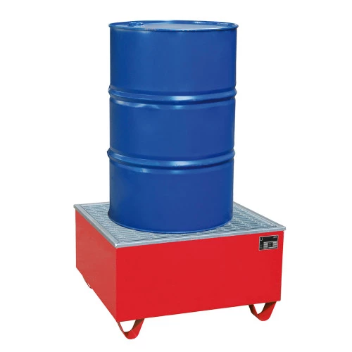 Bac de rétention acier - Capacité de rétention 205 litres
