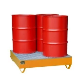 Bac de rétention acier - Capacité de rétention 261 et 435 litres Bac de rétention acier - Capacité de rétention 261 et 435 litres