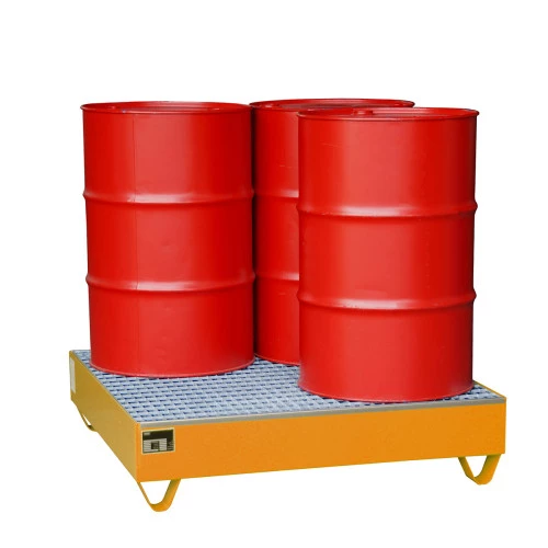 Bac de rétention acier - Capacité de rétention 261 et 435 litres