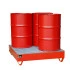 Bac de rétention acier - Capacité de rétention 261 et 435 litres Bac de rétention acier - Capacité de rétention 261 et 435 litres