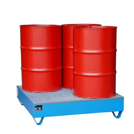 Bac de rétention acier - Capacité de rétention 261 et 435 litres Bac de rétention acier - Capacité de rétention 261 et 435 litres