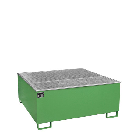 Bac de rétention acier pour cuves - Capacité de rétention 1053 litres Bac de rétention acier pour cuves - Capacité de rétention 1053 litres