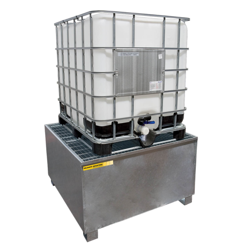 Bac de rétention en acier 1 IBC