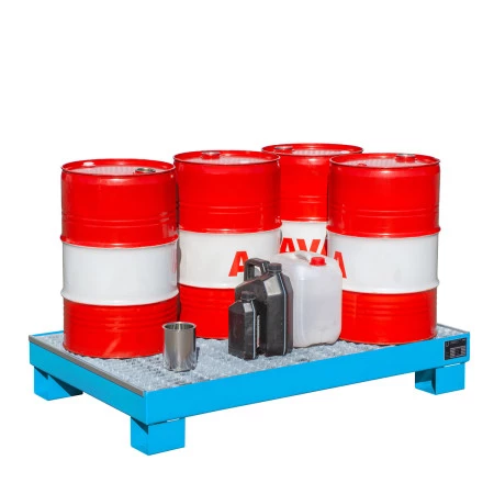 Bac de rétention pour optimiser le stockage des produits inflammables Bac de rétention pour optimiser le stockage des produits inflammables