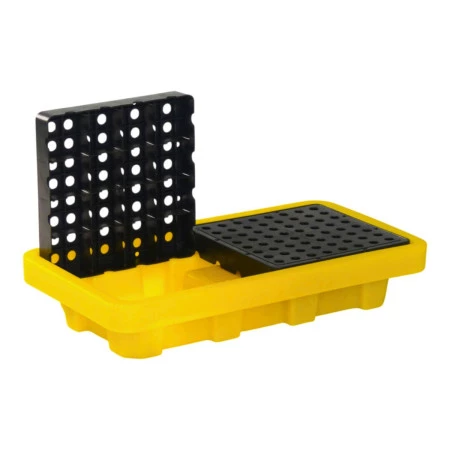 Rétention plastique professionnelle pour stockage sécurisé de bidons et produits dangereux Rétention plastique professionnelle pour stockage sécurisé de bidons et produits dangereux