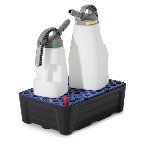 Bac de rétention plastique pour petits récipients