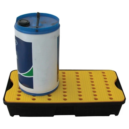 Bac de rétention polyéthylène avec caillebotis Bac de rétention polyéthylène avec caillebotis