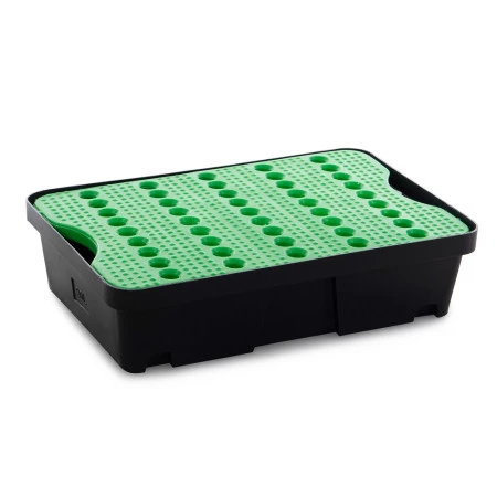 Plateau de rétention 20 litres. Caillebotis vert Plateau de rétention 20 litres. Caillebotis vert