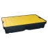 Bac de rétention polyéthylène avec caillebotis Bac de rétention polyéthylène avec caillebotis