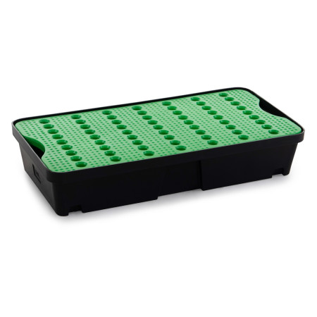 Plateau de rétention 30 litres. Caillebotis vert Plateau de rétention 30 litres. Caillebotis vert