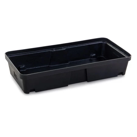 Bac de rétention polyéthylène sans caillebotis de 39 litres Bac de rétention polyéthylène sans caillebotis de 39 litres
