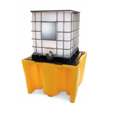 Cuve de rétention plastique pour stockage sécurisé de conteneur IBC et produits chimiques Cuve de rétention plastique pour stockage sécurisé de conteneur IBC et produits chimiques