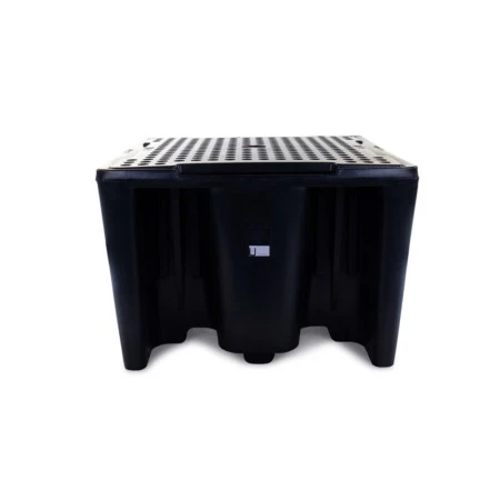 Palette de rétention en plastique pour conteneur GRV de 1000 litres Palette de rétention en plastique pour conteneur GRV de 1000 litres