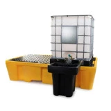Bac de rétention plastique 1100l - 2 IBC Bac de rétention plastique 1100l - 2 IBC