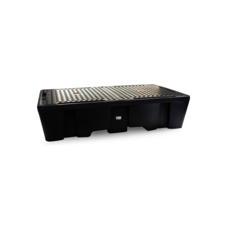 Bac de rétention plastique 1100l - 2 IBC Bac de rétention plastique 1100l - 2 IBC