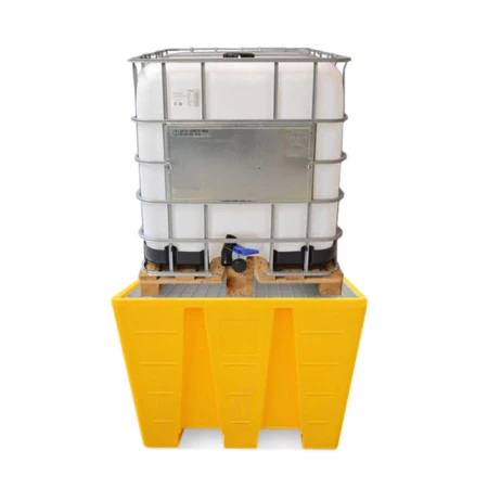 Bac de rétention plastique 1100l empilable - 1 IBC Bac de rétention plastique 1100l empilable - 1 IBC