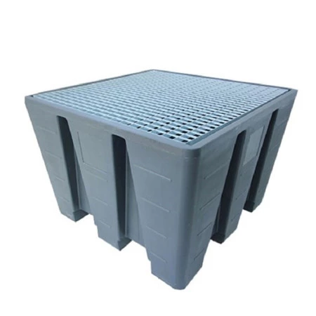Bac de rétention plastique fabriqué avec 100 % de PEHD recyclé Bac de rétention plastique fabriqué avec 100 % de PEHD recyclé