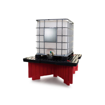 Bac de rétention plastique 1180l empilable - 1 IBC Bac de rétention plastique 1180l empilable - 1 IBC