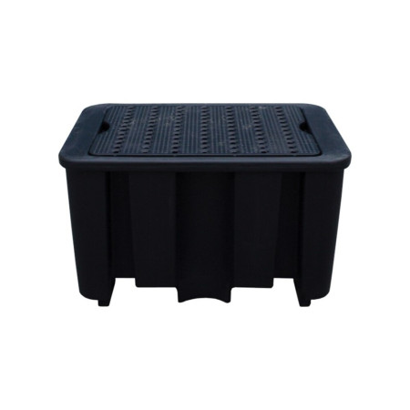 Capacité de rétention de 230 L, charge max. 400 kg. Capacité de rétention de 230 L, charge max. 400 kg.