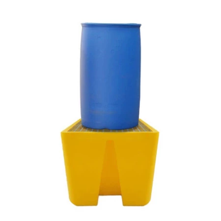 Bac de rétention plastique 240l empilable - 1 fût Bac de rétention plastique 240l empilable - 1 fût