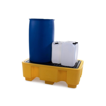 Bac de rétention plastique 250l - 2 fûts Bac de rétention plastique 250l - 2 fûts