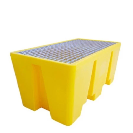 Bac de rétention plastique 300l empilable - 2 fûts Bac de rétention plastique 300l empilable - 2 fûts