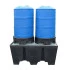 Bac de rétention plastique 300l empilable - 2 fûts Bac de rétention plastique 300l empilable - 2 fûts