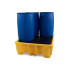 Bac de rétention plastique 485l - 4 fûts Bac de rétention plastique 485l - 4 fûts