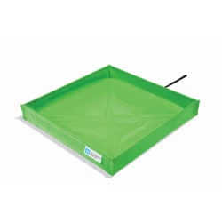 Bac de rétention souple pliable