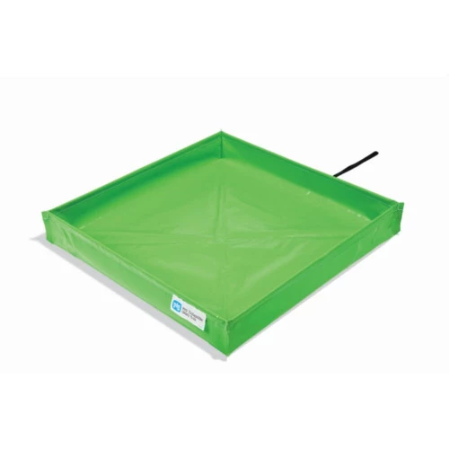 Bac de rétention souple pliable