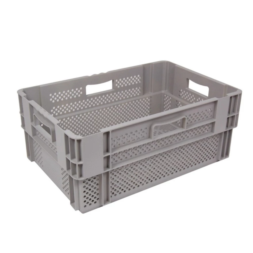 Bac plastique 600 x 400 emboîtable 50% ajouré Bac plastique 600 x 400 emboîtable 50% ajouré