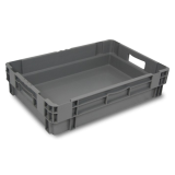 Bac plastique plein 600 x 400 emboîtable 50% Bac plastique plein 600 x 400 emboîtable 50%