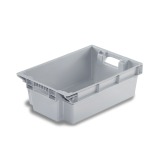 Bac plastique plein 600 x 400 emboîtable 70% Bac plastique plein 600 x 400 emboîtable 70%