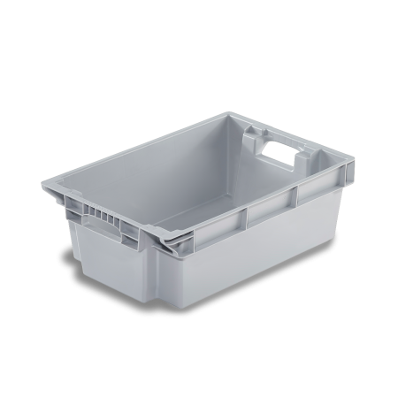 Bac plastique plein 600 x 400 emboîtable 70% Bac plastique plein 600 x 400 emboîtable 70%
