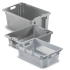 Bac plastique plein 600 x 400 emboîtable 70% Bac plastique plein 600 x 400 emboîtable 70%