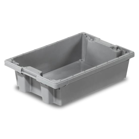 Bac plastique plein 600 x 400 emboîtable 70% Bac plastique plein 600 x 400 emboîtable 70%