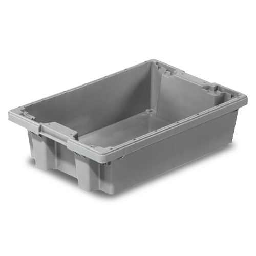 Bac plastique plein 600 x 400 emboîtable 70% Bac plastique plein 600 x 400 emboîtable 70%