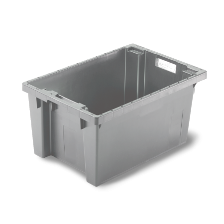 Bac plastique plein 600 x 400 emboîtable 70% Bac plastique plein 600 x 400 emboîtable 70%
