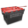 Bac navette 400 x 300 avec couvercle - certifié UN
