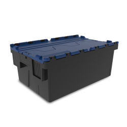 Bac navette 600 x 400 avec couvercle - Pro - bicolore