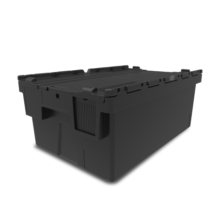 Bac navette 600 x 400 avec couvercle - Pro - bicolore Bac navette 600 x 400 avec couvercle - Pro - bicolore