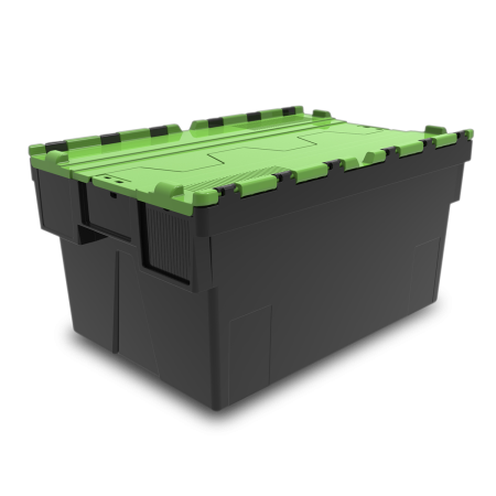 Bac navette 600 x 400 avec couvercle - Pro - bicolore Bac navette 600 x 400 avec couvercle - Pro - bicolore