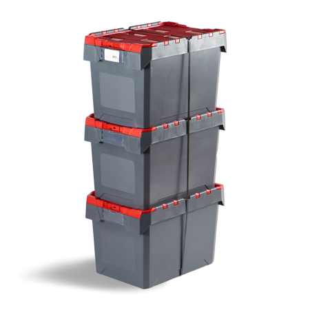 Bac navette 600 x 400 avec couvercle - Pro - bicolore Bac navette 600 x 400 avec couvercle - Pro - bicolore