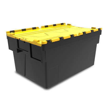 Bac navette 600 x 400 avec couvercle - Pro - bicolore Bac navette 600 x 400 avec couvercle - Pro - bicolore