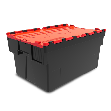 Bac navette 600 x 400 avec couvercle - Pro - bicolore