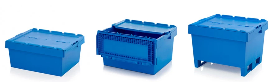 Bac navette 800 x 600 avec couvercle Bac navette 800 x 600 avec couvercle