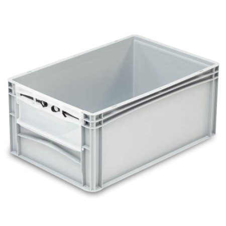 Bac Europe 600 x 400 ouverture frontale avec porte Bac Europe 600 x 400 ouverture frontale avec porte